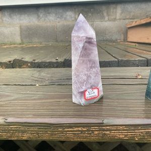 Purple flourite tower.